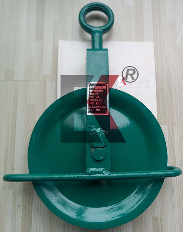 Scaffolding gin wheel