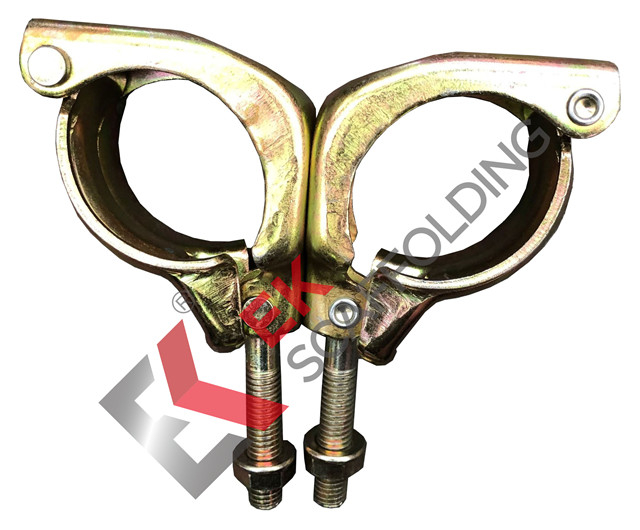 60x60 60.5x60.5 Pinindot ang JIS swivel scaffolding Coupler para sa konstruksyon