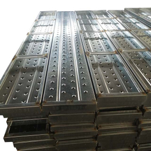 Pre-galvanized metal board scaffolding steel plank