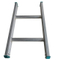 Scaffold Aluminium Scaffolding Straight Ladder para sa Konstruksyon