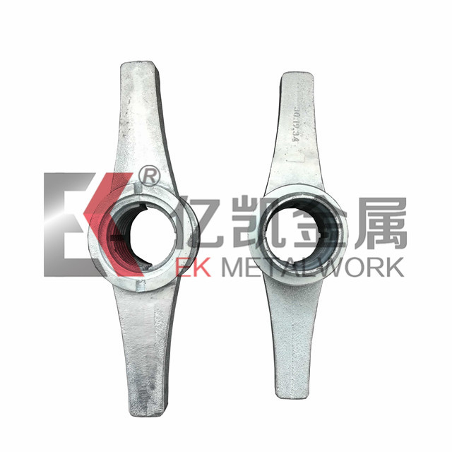 Bespoke 48.3mm Galvanized Screw Jack Nut Para sa U Head Basejack