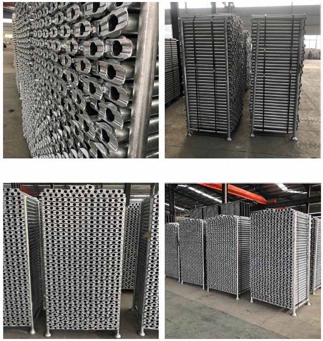 Pininturahan ang cuplock scaffolding system ledger