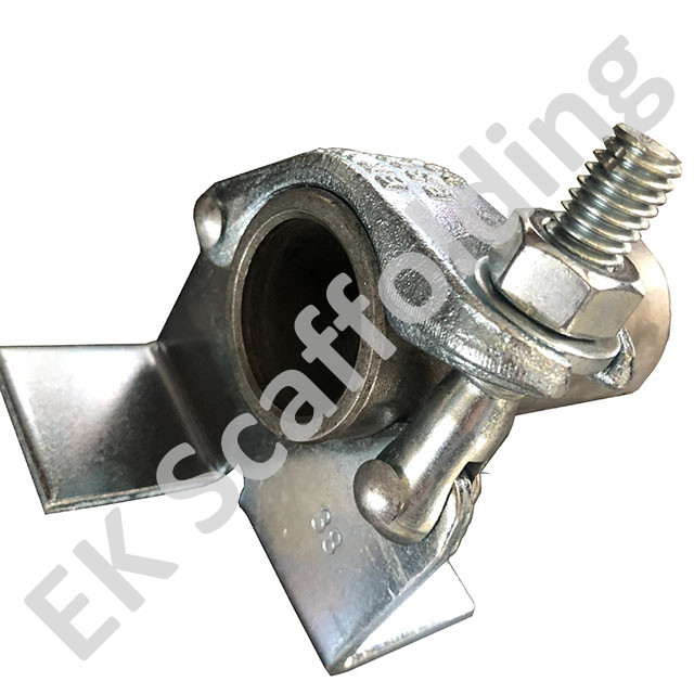 Board retaining clamp drop forged scaffolding BRC coupler