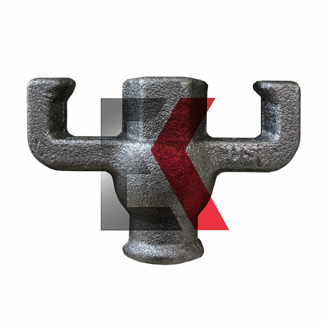 Ang mga accessories ng scaffolding ay bumagsak ng forged wing nut ng kurbatang rod para sa formwork