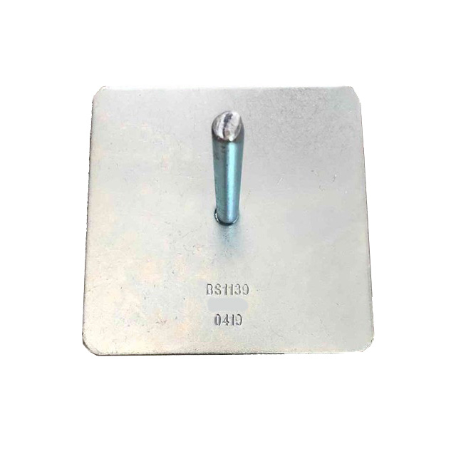 Galvanized Welded Scaffolding Steel Soild Base Plate