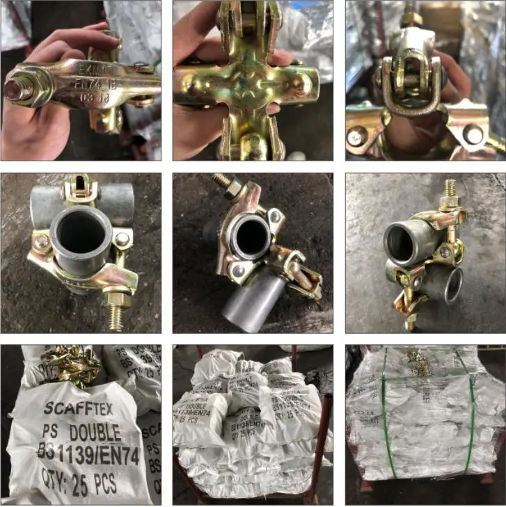 Pinindot ang scaffolding British type Coupler