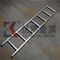 Rectangle Straight Pole 6063-T5 Aluminum Alloy Ladder 1m To 6m Gamit ang plastic Footpad