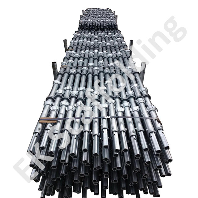Galvanized standard na ipininta vertical cuplock scaffolding system