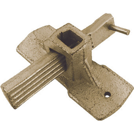 Mallable iron wedge clamp