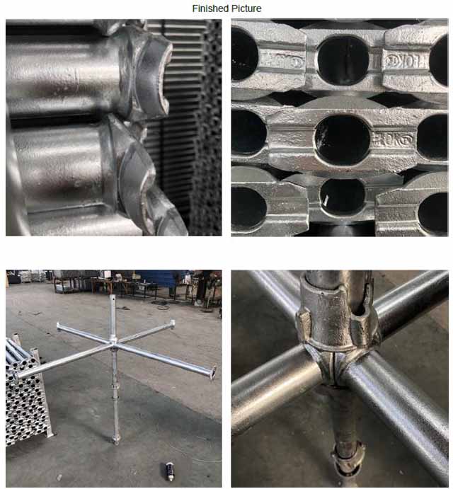 Pininturahan ang cuplock scaffolding system ledger