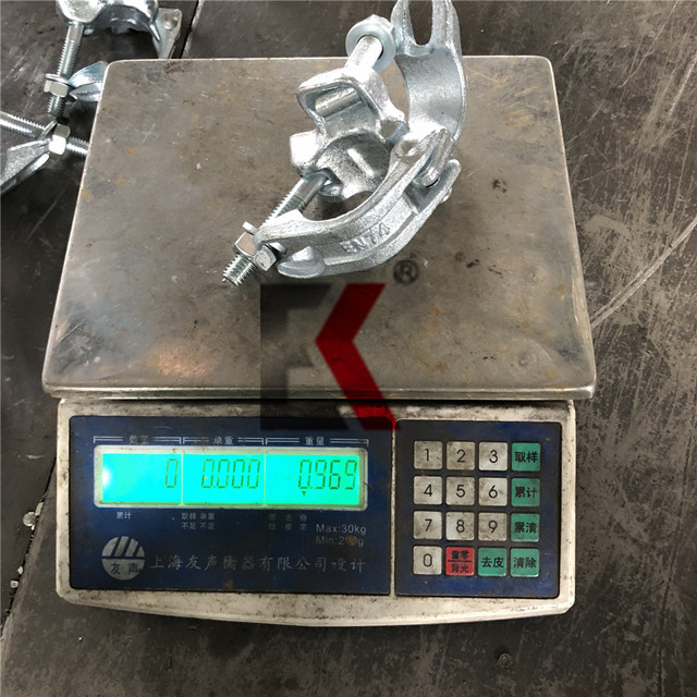 I -drop ang Forged Double Scaffolding Coupler