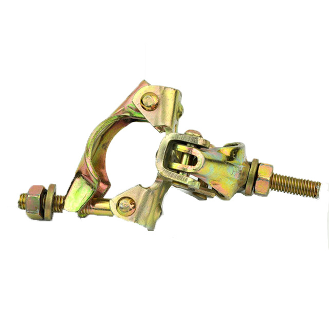 Pinindot ang scaffolding dobleng nakapirming kanang anggulo ng coupler 