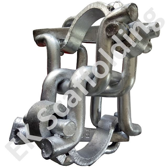 Holland drop forged scaffolding double fixed coupler