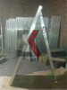 Panloob na pag -access ng plywood scaffolding aluminyo plank na may trapdoor