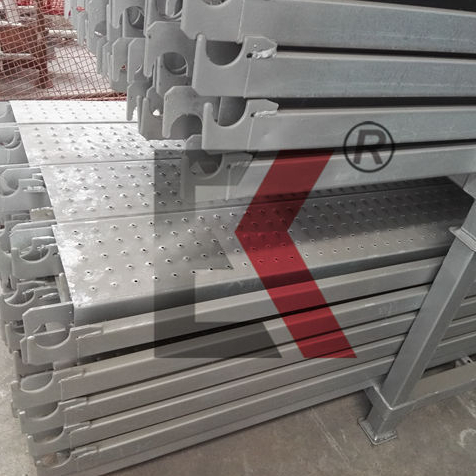 Galvanized scaffolding hook plank metal platform catwalk board