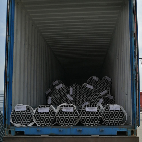 Galvanized scaffolding steel tube