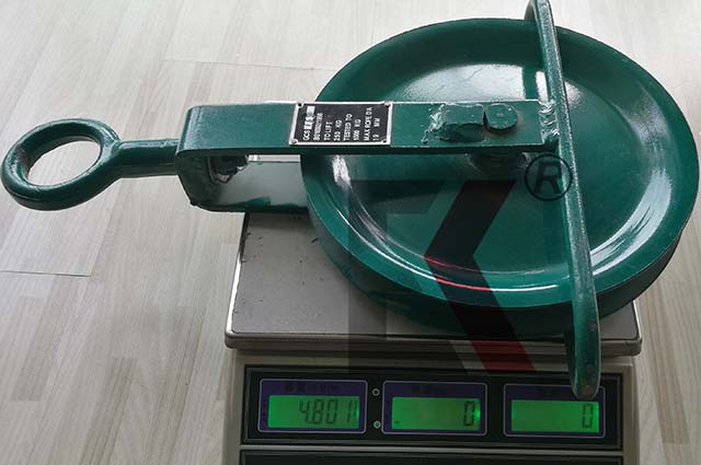 Scaffolding gin wheel