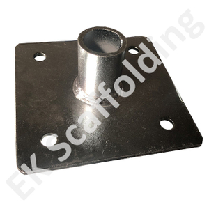 Galvanized welded scaffolding steel guwang na base plate