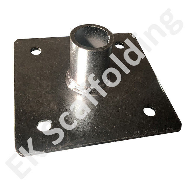 Galvanized Welded Scaffolding Steel Hollow Base Plate