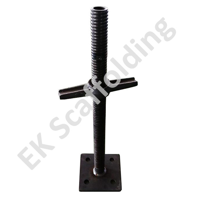 Welded Scaffolding Steel Hollow Base Jack Screw