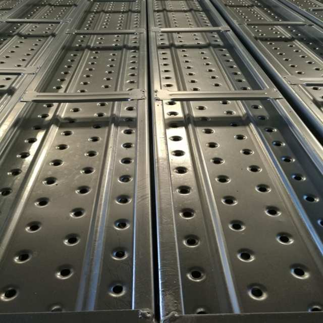 250*50mm galvanized steel plank para sa konstruksyon BS1139