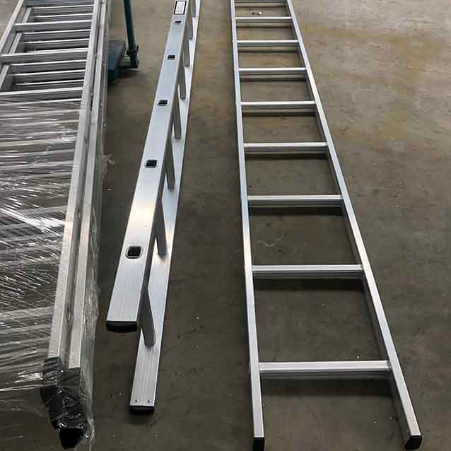 BS Standard Scaffolding Aluminum Straight Ladder