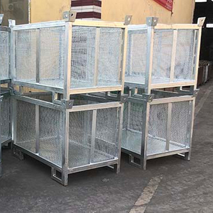 Scaffolding accessories storage galvanized steel pallet