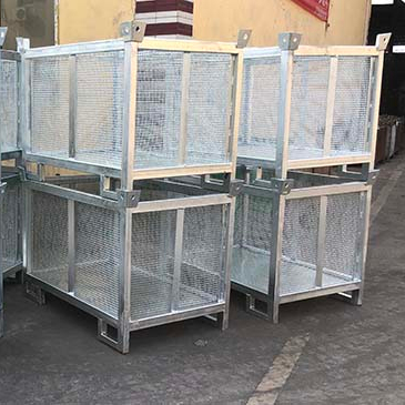 Scaffolding accessories storage galvanized steel pallet