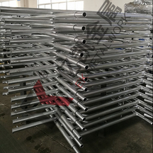 Mainit na dip galvanized flip lock frame scaffolding