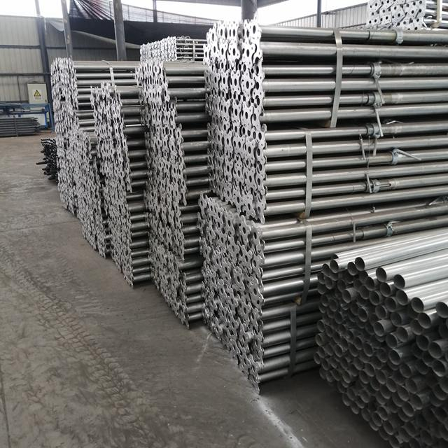 Banayad na BS1139 Scaffolding Steel Prop para sa gusali