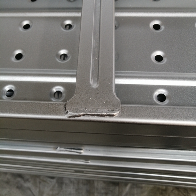 Flat Suporta Galvanized scaffolding walk boards para sa konstruksyon