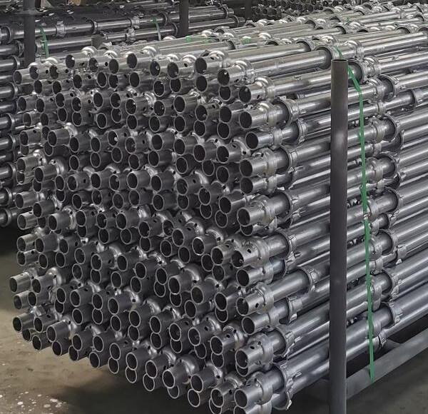 Cuplock scaffolding spigotless standard/vertical