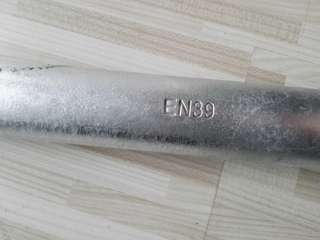 Konstruksyon EN39 HDG Pipe Pipe