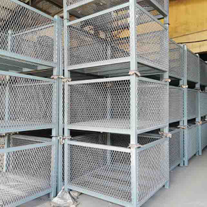 Scaffolding accessories coupler storage galvanized steel pallet