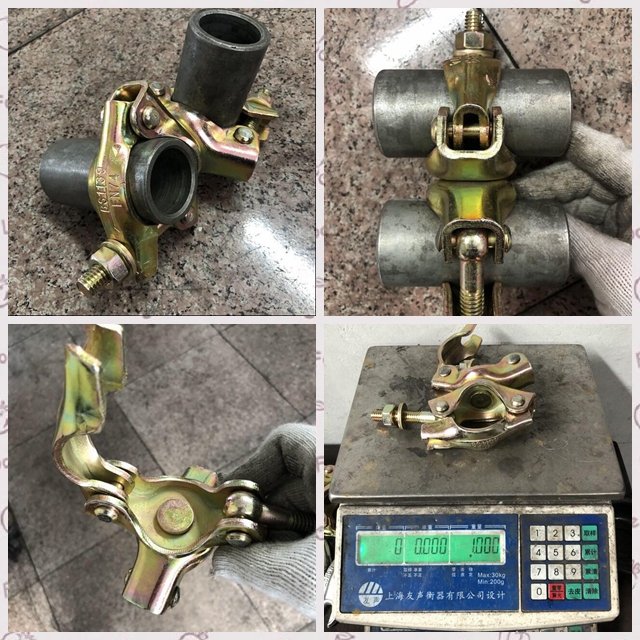 Pinindot ang swivel coupler