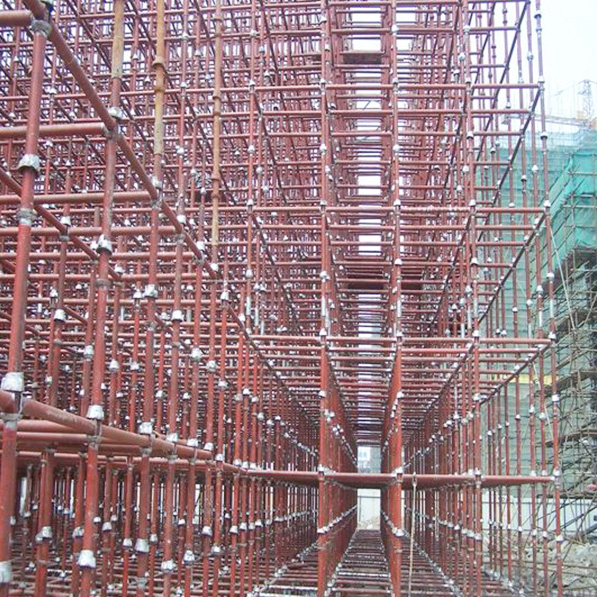 Cuplock scaffolding