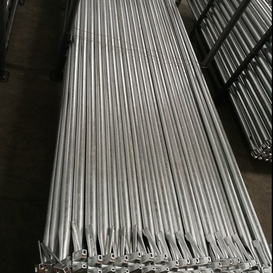 Mainit na dipped galvanized ringlock scaffolding system diagonal brace
