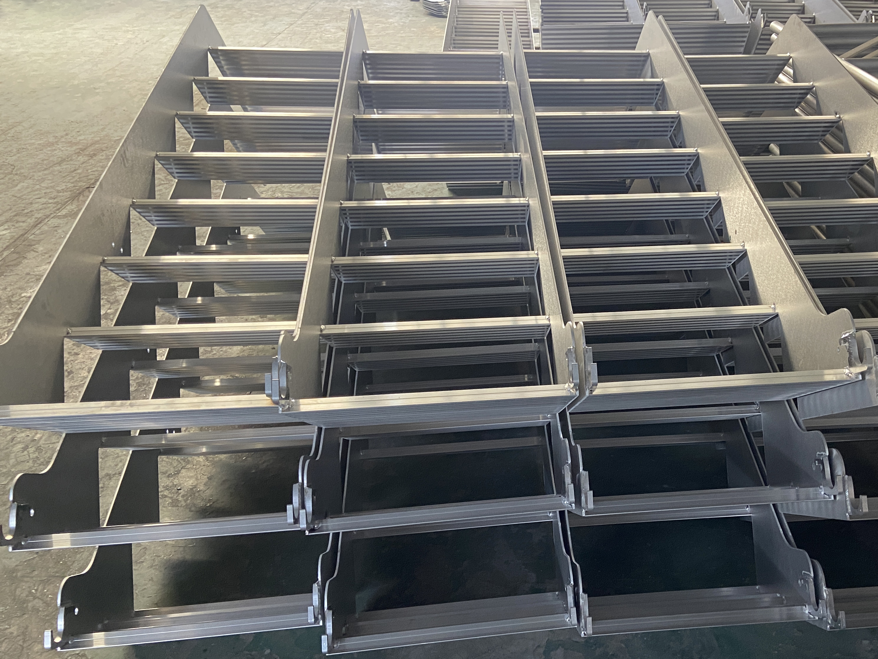 aluminum ringlock stair hagdanan ng aluminyo na hagdanan