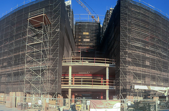 Sistema ng scaffolding ng Ringlock para sa pagbuo