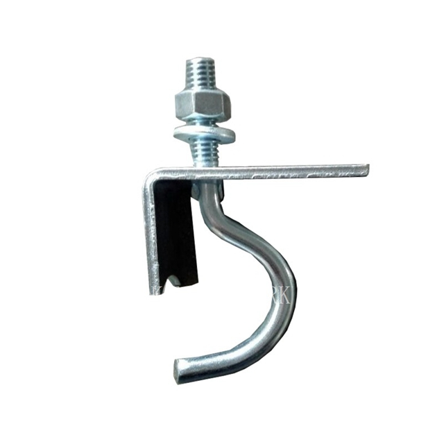 Scaffolding galvanized toe end clip coupler