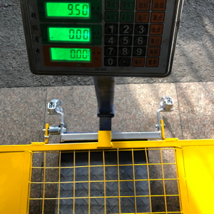 Ang BS1139 ay nagpinta ng scaffolding safety gate para sa konstruksyon