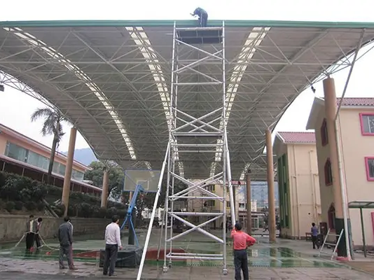 Application ng Ringlock Scaffolding System