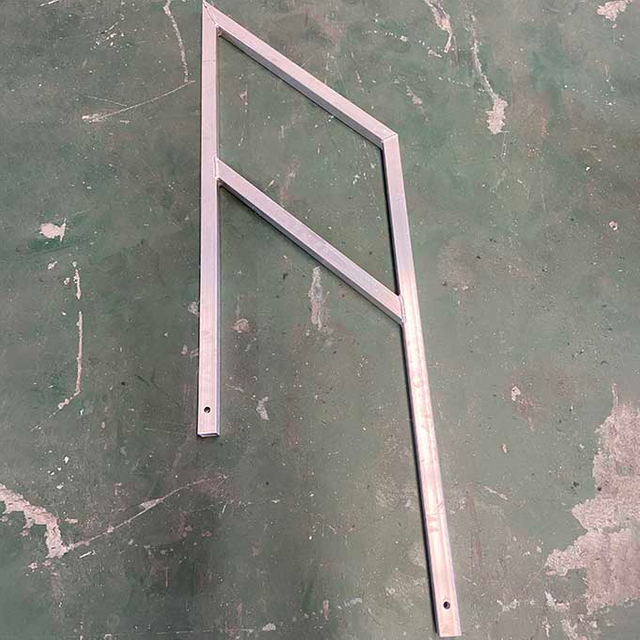 Aluminyo singsing scaffolding hagdanan handrail 1.0m