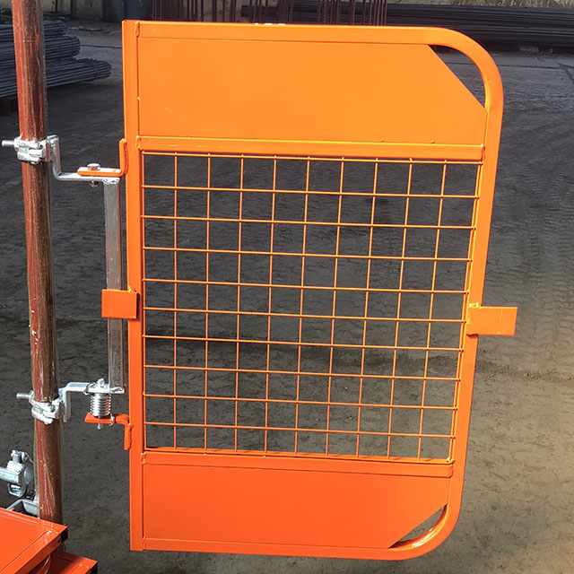 orange reversible ladder access gate 