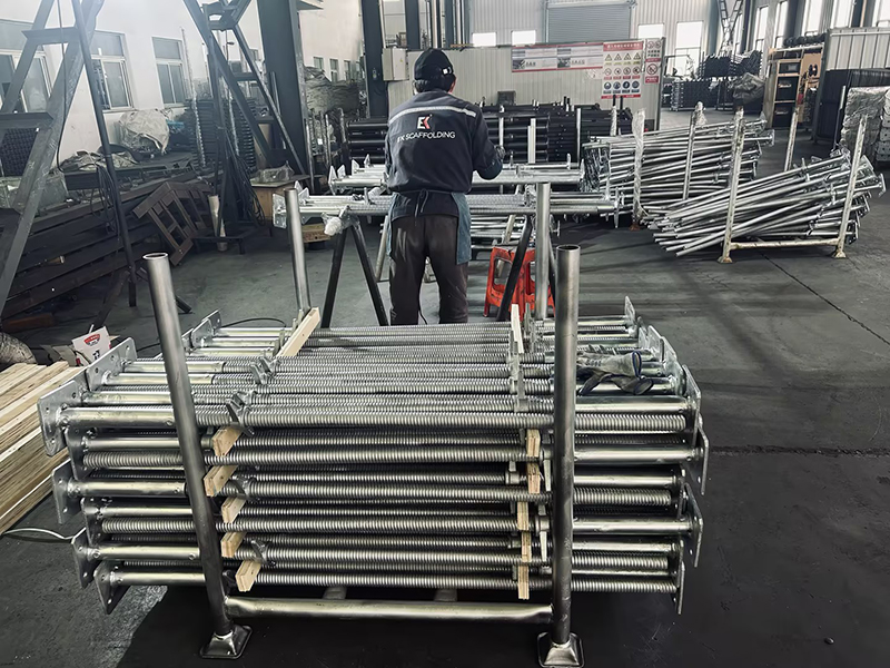 1.5M Proseso ng Paggawa ng Scaffolding Leveling Jack 1.5M Proseso ng Paggawa ng Scaffolding Leveling Jack 