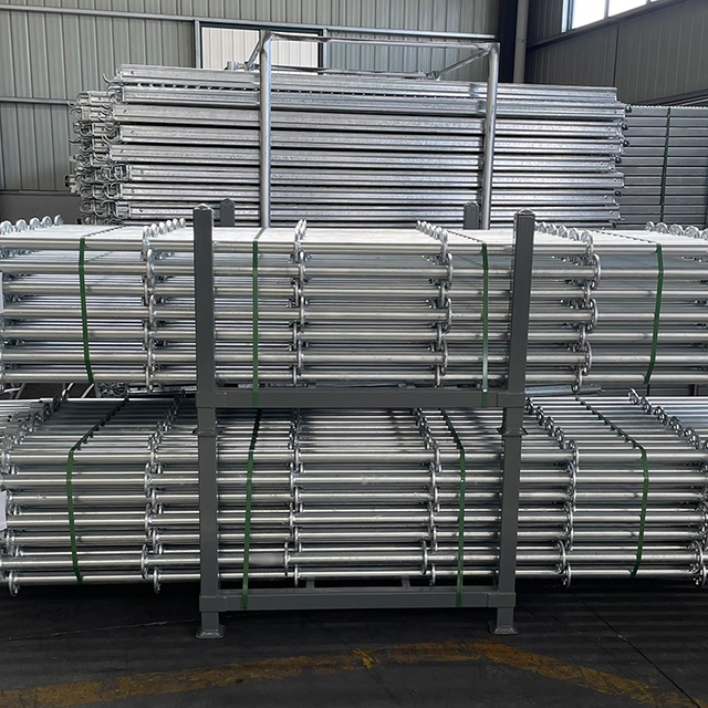 Sistema ng scaffolding ng bakal