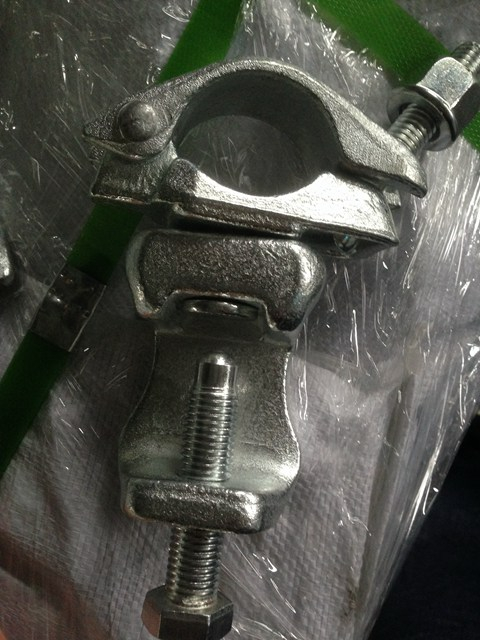 I -drop ang Forged Scaffolding Galvanized Swivel Girder Coupler