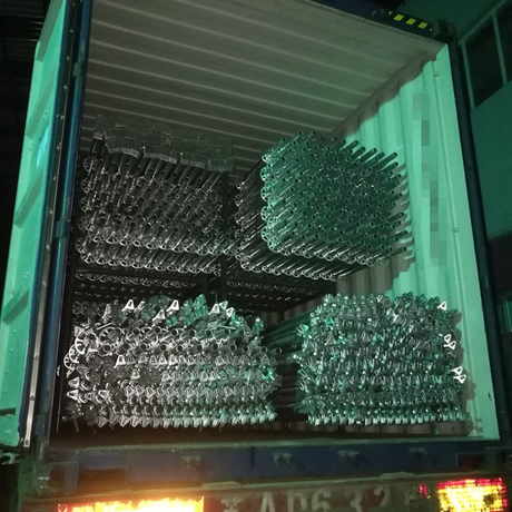 Mainit na Dip Galvanized Ringlock Scaffolding System Standard