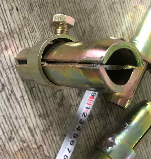Scaffolding Tube Pressed Joint Pin Clmaps Coupler