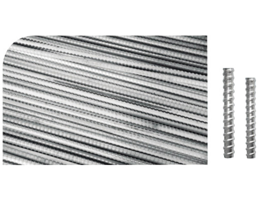 Formwork tie rod, wing nut at water stopper